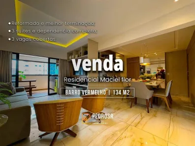 Apartamento com 3 Quartos à venda, 134m² no Barro Vermelho, Natal