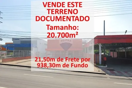 Lote/Terreno à venda, 19m² no Flores, Manaus