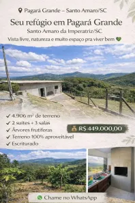 Fazenda/Sítio com 2 Quartos à venda, 4906m² no , Santo Amaro da Imperatriz