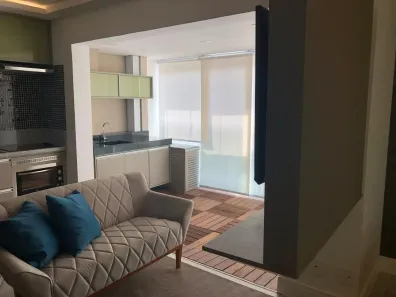 Apartamento com 1 Quarto para alugar, 42m² no Cidade Monções, São Paulo
