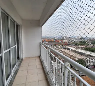 Apartamento com 1 Quarto para alugar, 45m² no Vila Mathias, Santos