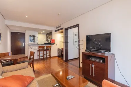 Apartamento com 1 Quarto para alugar, 60m² no Itaim Bibi, São Paulo