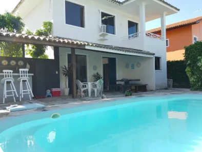 Casa de Condomínio com 3 Quartos para venda ou aluguel, 260m² no Buraquinho, Lauro de Freitas