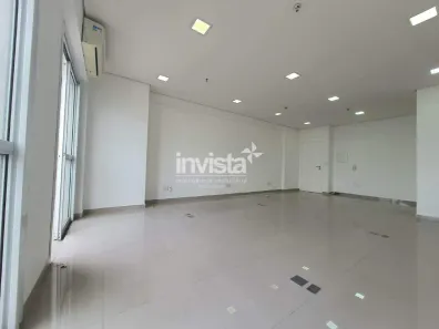 Sala Comercial para alugar, 51m² no Vila Mathias, Santos