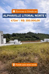 Lote/Terreno à venda, 1m² no Alphaville (Abrantes), Camaçari