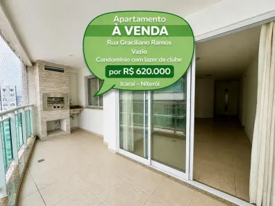 Apartamento com 2 Quartos à venda, 90m² no Vital Brazil, Niterói