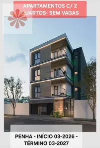 Apartamento com 2 Quartos à venda, 37m² no Penha de França, São Paulo