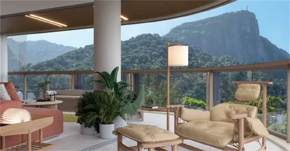 Apartamento com 4 Quartos à venda, 214m² no Lagoa, Rio de Janeiro