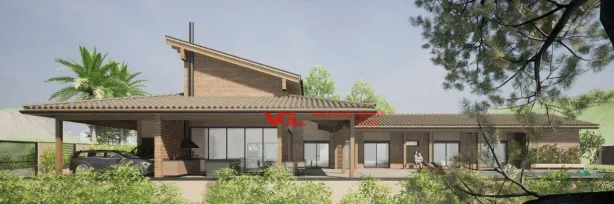 Fazenda/Sítio com 4 Quartos à venda, 417m² no Terras de Itaici, Indaiatuba