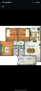 Apartamento com 3 Quartos para alugar, 77m² no Jardim dos Calegaris, Paulínia