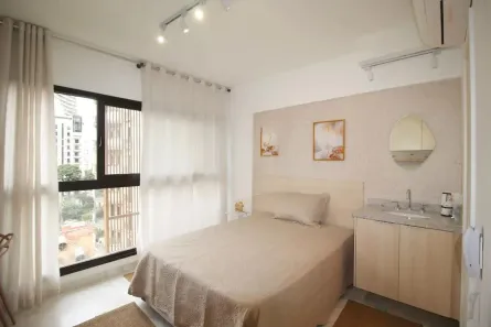 Kitnet com 1 Quarto à venda, 21m² no Indianópolis, São Paulo