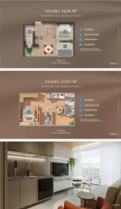 Apartamento com 1 Quarto à venda, 31m² no Vila Ema, São José dos Campos