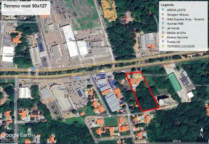para alugar, 6477m² no Jóquei, Teresina