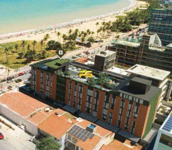 Apartamento com 2 Quartos à venda, 41m² no Cabo Branco, João Pessoa