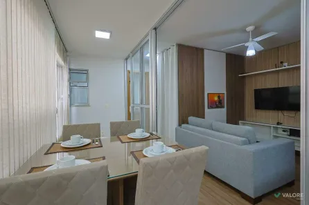 Apartamento com 1 Quarto para alugar, 37m² no Lourdes, Belo Horizonte