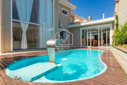 Casa de Condomínio com 4 Quartos à venda, 322m² no Xaxim, Curitiba