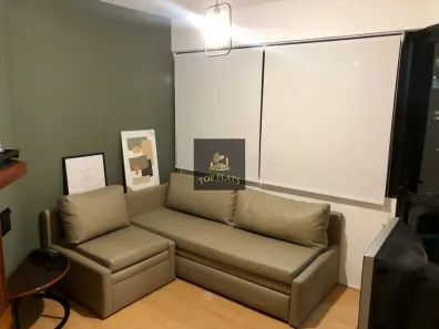 Flat com 1 Quarto para alugar, 50m² no Cidade Monções, São Paulo