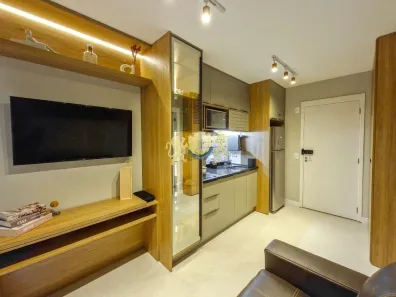 Flat com 1 Quarto para alugar, 29m² no Pinheiros, São Paulo