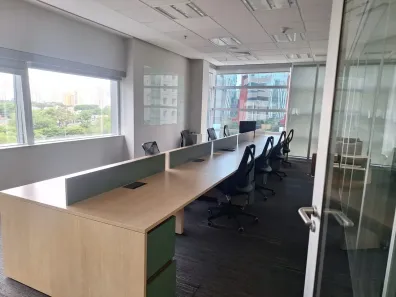 Sala Comercial para alugar, 1712m² no Cidade Monções, São Paulo