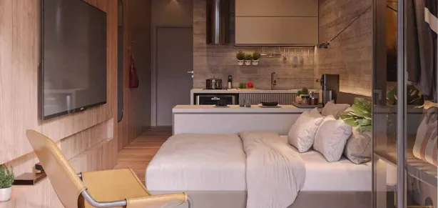 Flat com 1 Quarto à venda, 25m² no Tambauzinho, João Pessoa