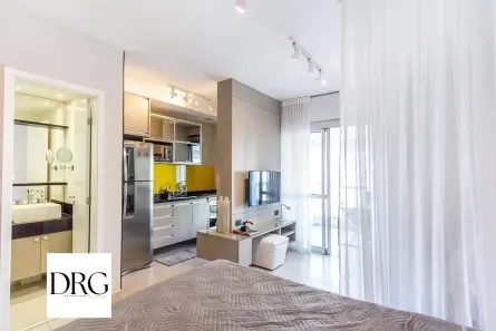 Apartamento com 1 Quarto à venda, 37m² no Indianópolis, São Paulo