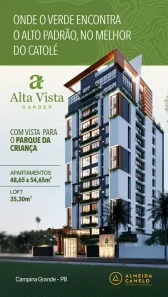 Apartamento com 1 Quarto à venda, 27m² no Catolé, Campina Grande