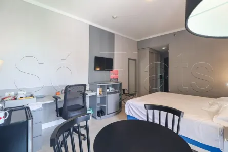 Flat com 1 Quarto à venda, 26m² no Indianópolis, São Paulo