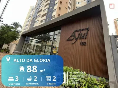 Apartamento com 3 Quartos à venda, 88m² no Alto da Glória, Goiânia