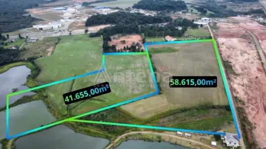 Lote/Terreno à venda, 41655m² no Eucaliptos, Fazenda Rio Grande
