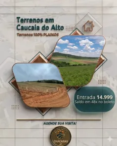 Lote/Terreno à venda, 500m² no Centro (Caucaia do Alto), Cotia