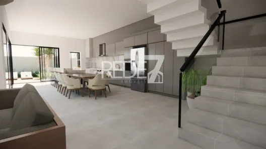Casa de Condomínio com 4 Quartos à venda, 281m² no Parque Brasil 500, Paulínia