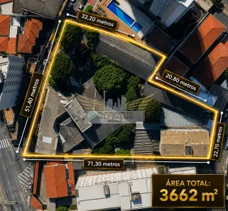 para alugar, 3020m² no Santa Terezinha, Santo André