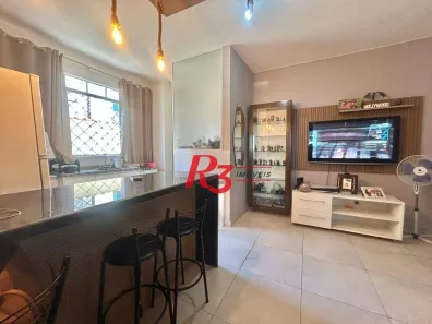 Apartamento com 1 Quarto para alugar, 57m² no Centro, São Vicente