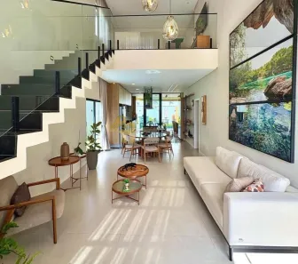 Casa de Condomínio com 4 Quartos para alugar, 249m² no Alphaville (Abrantes), Camaçari