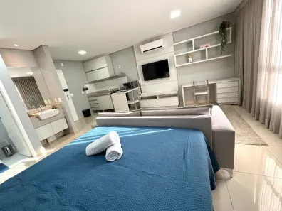 Flat com 1 Quarto à venda, 45m² no Setor Bueno, Goiânia