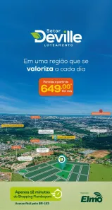 Lote/Terreno à venda, 218m² no Chácaras São Pedro, Aparecida de Goiânia