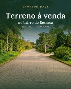Lote/Terreno à venda, 405m² no Ressaca, Ubatuba