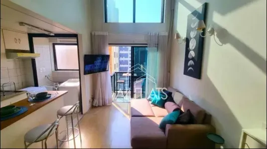 Apartamento com 1 Quarto à venda, 44m² no Moema, São Paulo