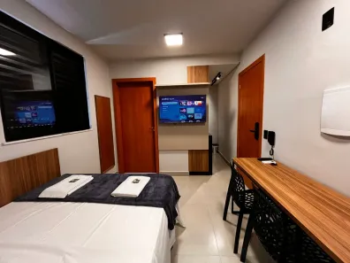 Apartamento com 1 Quarto para alugar, 22m² no Cruzeiro, Belo Horizonte