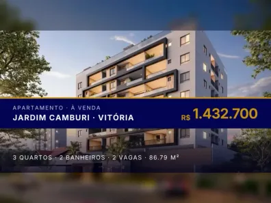 Apartamento com 3 Quartos à venda, 86m² no Jardim Camburi, Vitória