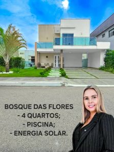 Casa de Condomínio com 4 Quartos à venda, 218m² no Parque do Jiqui, Parnamirim