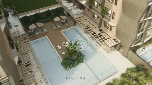 Apartamento com 2 Quartos à venda, 48m² no Cabo Branco, João Pessoa