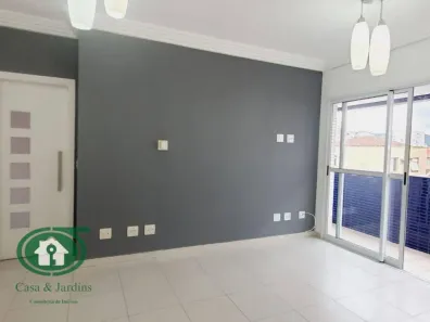 Apartamento com 2 Quartos para alugar, 65m² no Gonzaga, Santos