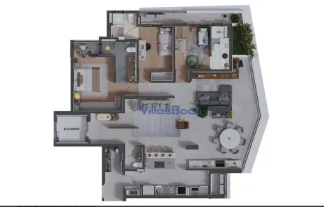 Apartamento com 3 Quartos à venda, 150m² no Parque Residencial Aquarius, São José dos Campos