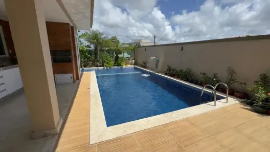 Casa de Condomínio com 4 Quartos à venda, 350m² no Alphaville (Abrantes), Camaçari
