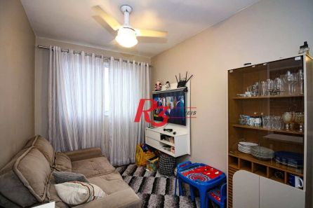 Apartamento com 2 Quartos à venda, 43m² no Areia Branca, Santos