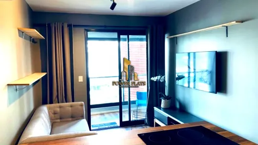 Flat com 1 Quarto para alugar, 42m² no Campo Belo, São Paulo