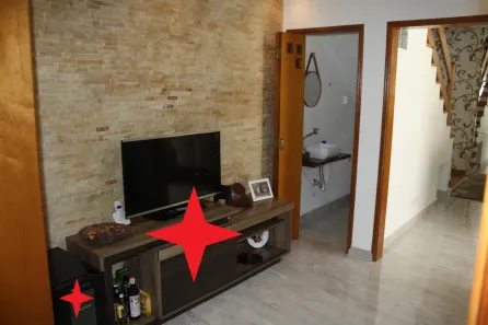 Sobrado com 2 Quartos para alugar, 180m² no Vila Pires, Santo André