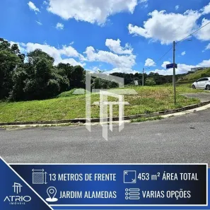 Lote/Terreno à venda, 453m² no Residencial Alamedas, Poços de Caldas