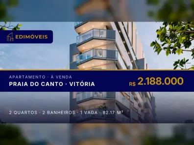 Apartamento com 2 Quartos à venda, 82m² no Praia do Canto, Vitória
